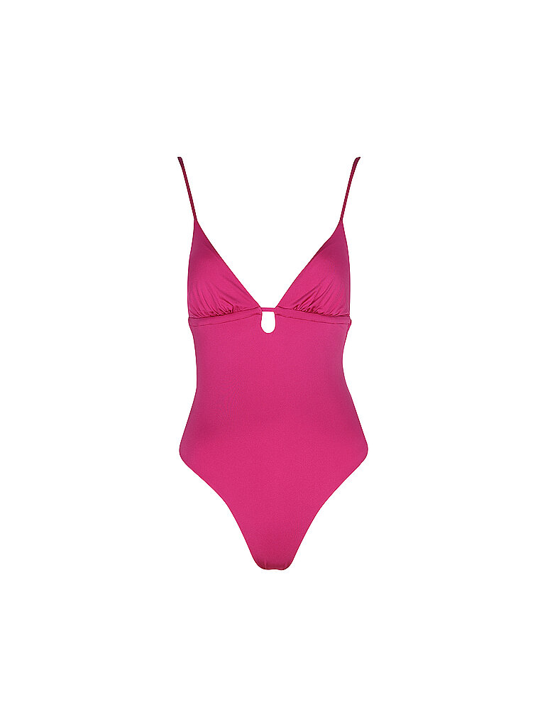 MRS & HUGS Damen Badeanzug Basic Young beere | S